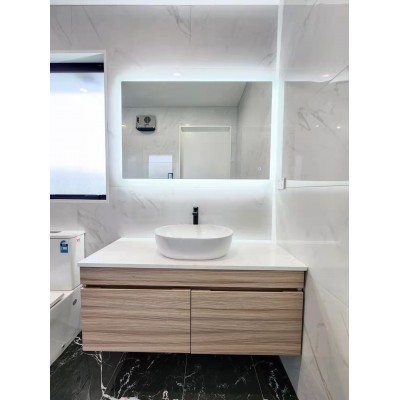 Wall Hung M Series 1200mm Wood Grain Stone Counter Top
